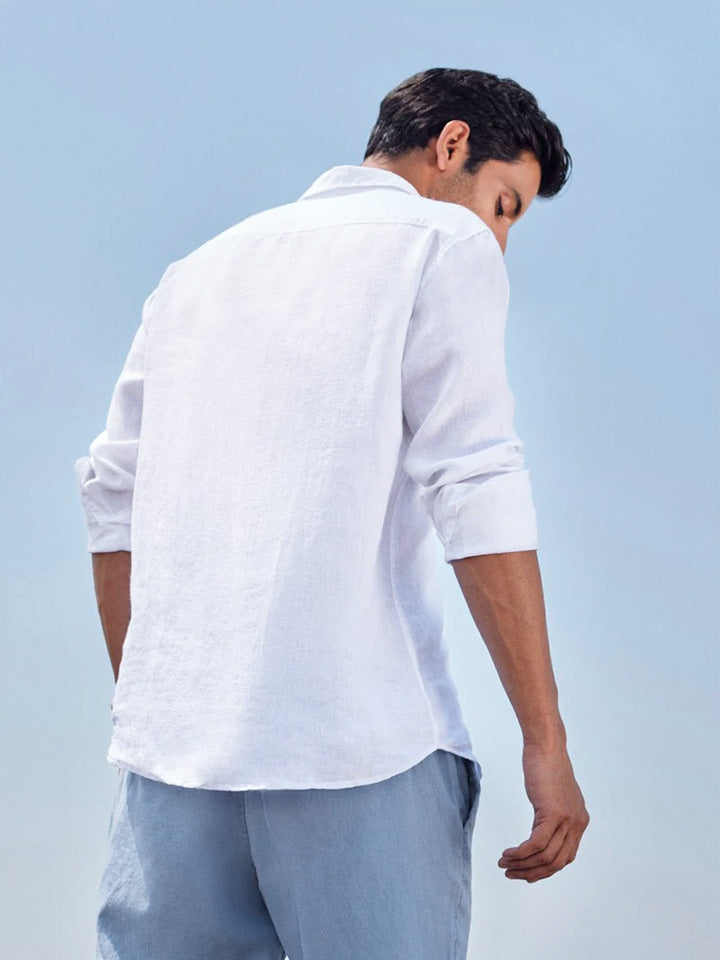 Essential 100% Linen Shirt - Se Relaxer