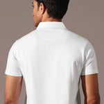 White Supima Cotton Polo T-Shirt