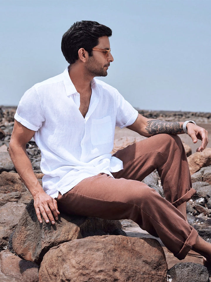 Comfy 100% Linen Shirt - Relaxer