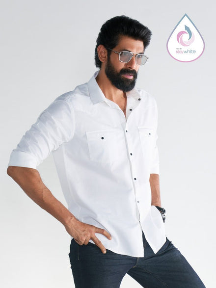 Casual Shirts for Men at the Best Prices in India | Kingdom of White