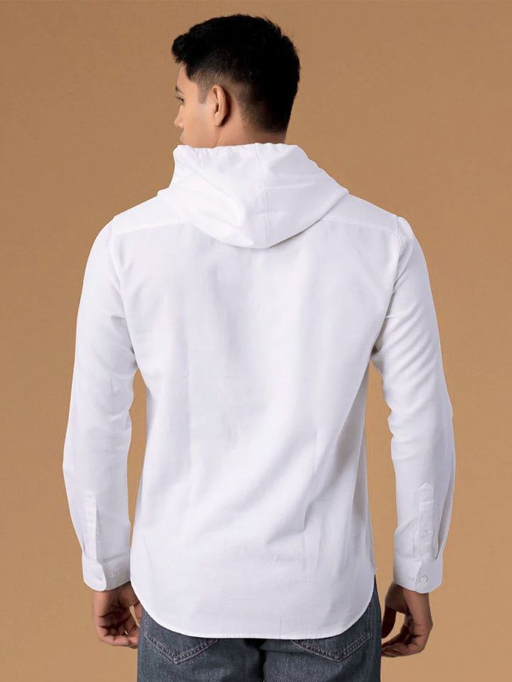 Zipper Collar Hoodie - Cocoon