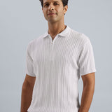Cotton Flat Knit Polo - Ascend