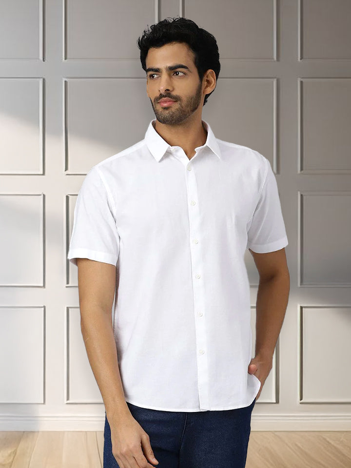 Half-sleeve Oxford Shirt -  Breeze