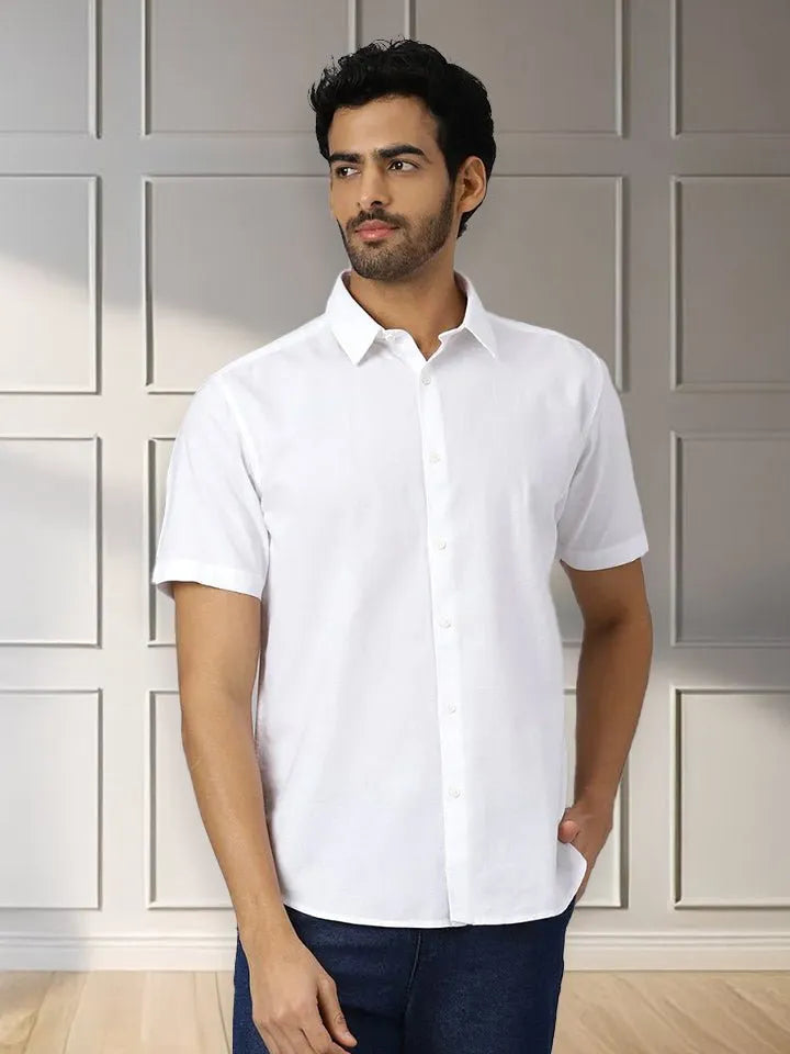 Half-sleeve Oxford Shirt -  Breeze