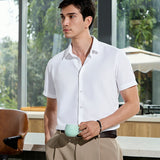 Classic Half Sleeve Oxford Shirt - Breeze
