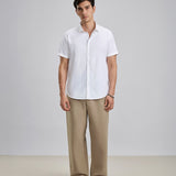 Classic Half Sleeve Oxford Shirt - Breeze