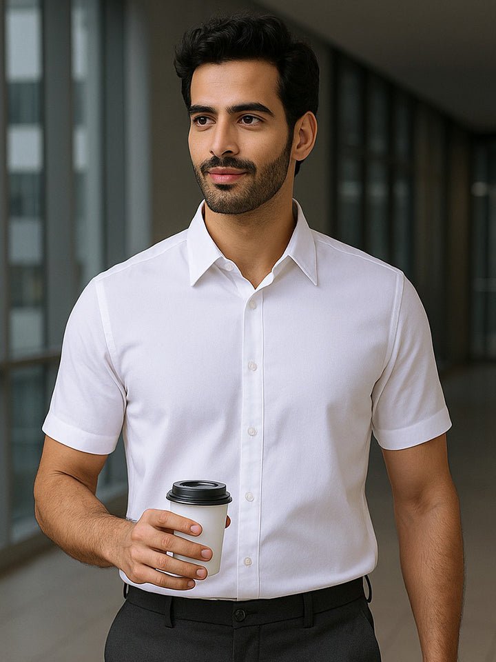 Half-sleeve Oxford Shirt -  Breeze