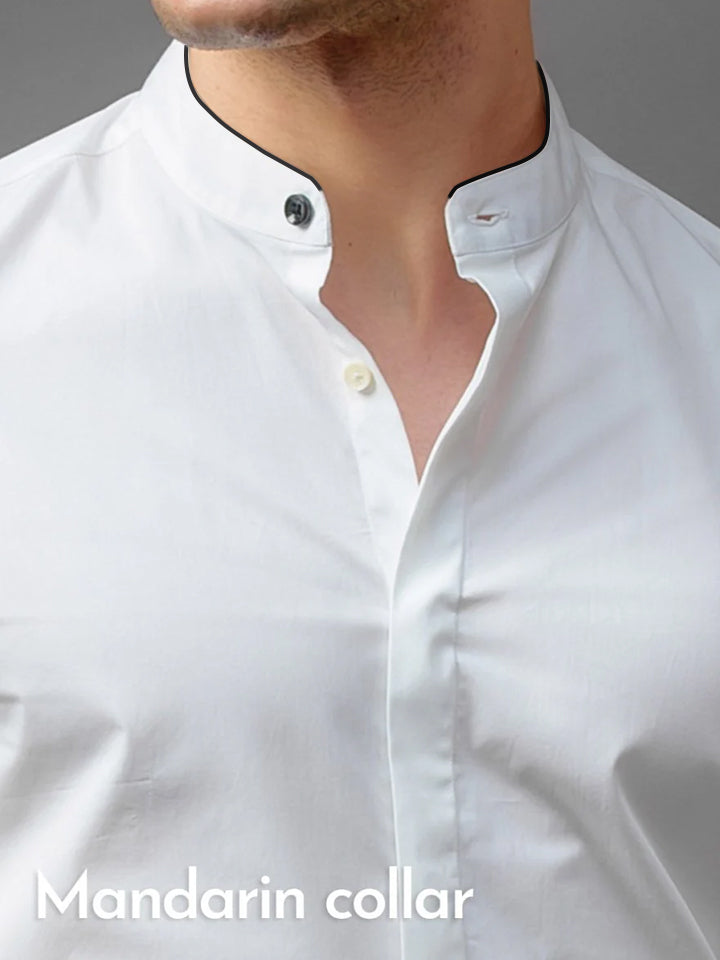 Cotton Poplin Shirt - Cosmo