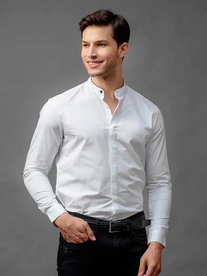 Cotton Poplin Shirt - Cosmo