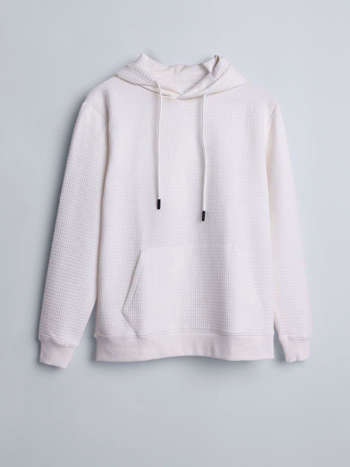 Waffle Knitted Sweatshirt - Nest