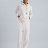 Waffle Knitted Joggers - Cove