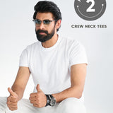 Crew Neck Cotton T-shirt - Daily (Pack of 2)