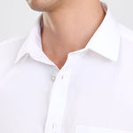 Daystart White Oxford Cotton Shirt