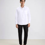 Daystart White Oxford Cotton Shirt
