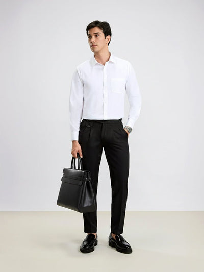 Daystart White Oxford Cotton Shirt