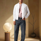 Cotton Zip-through Jacket - Enclave