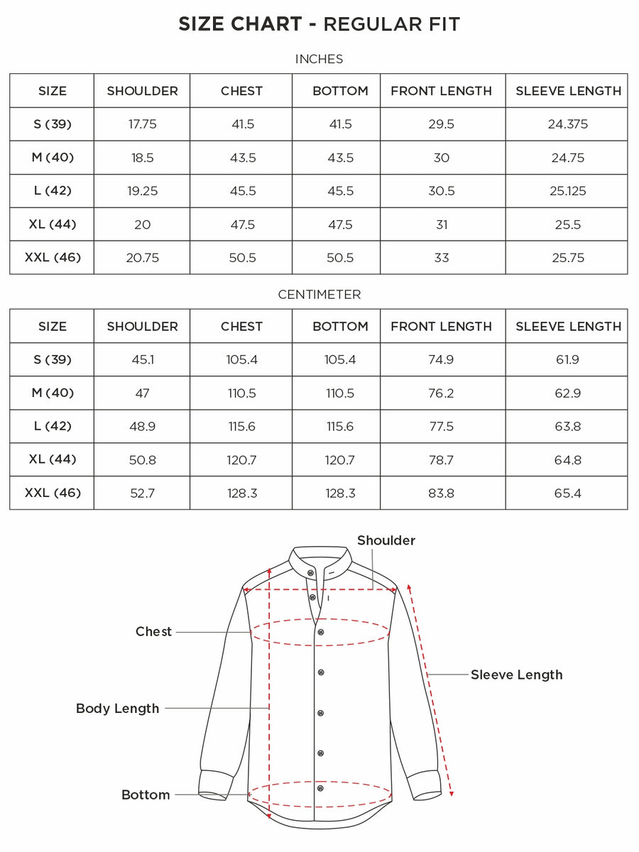 Extended Mandarin Collar White Shirt - Explore