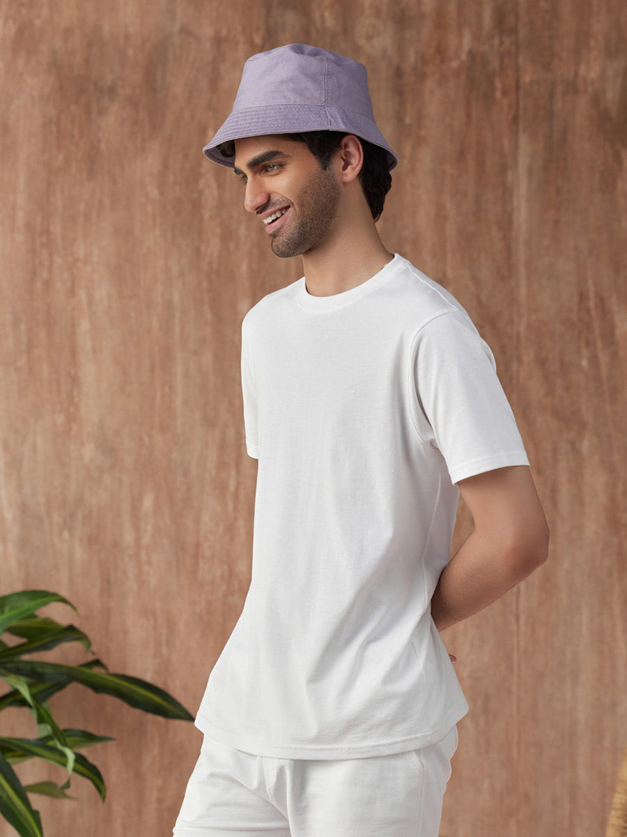 100% Supima Cotton Crew Neck T-shirt - Embrace