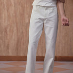 Cloudwalk White Distressed Regular Denim