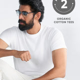 Organic Cotton T-shirt - Habit (Pack of 2)