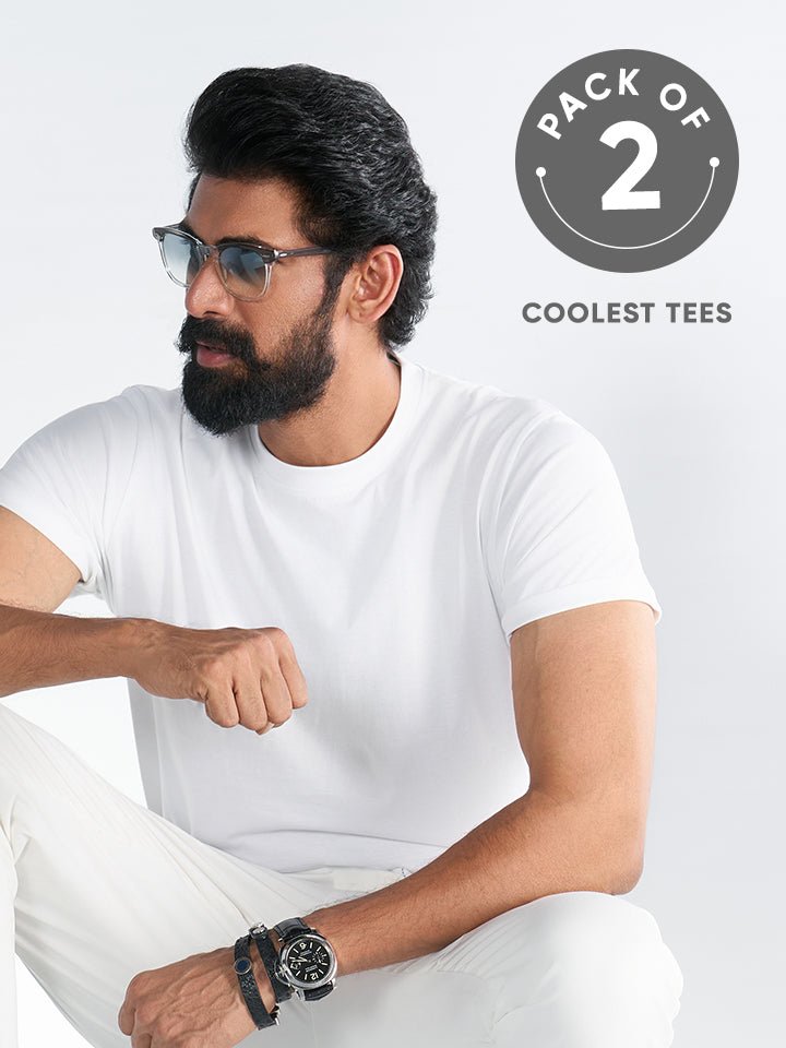 Organic Cotton T-shirt - Habit (Pack of 2)