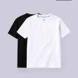 Essential Crew Neck T-Shirt Combo – White & Black