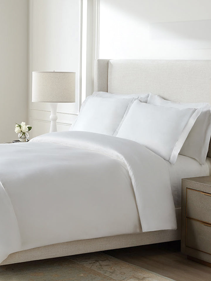 100% Cotton 300 Thread Count King Size Fitted Bed Linen Set - Oasis