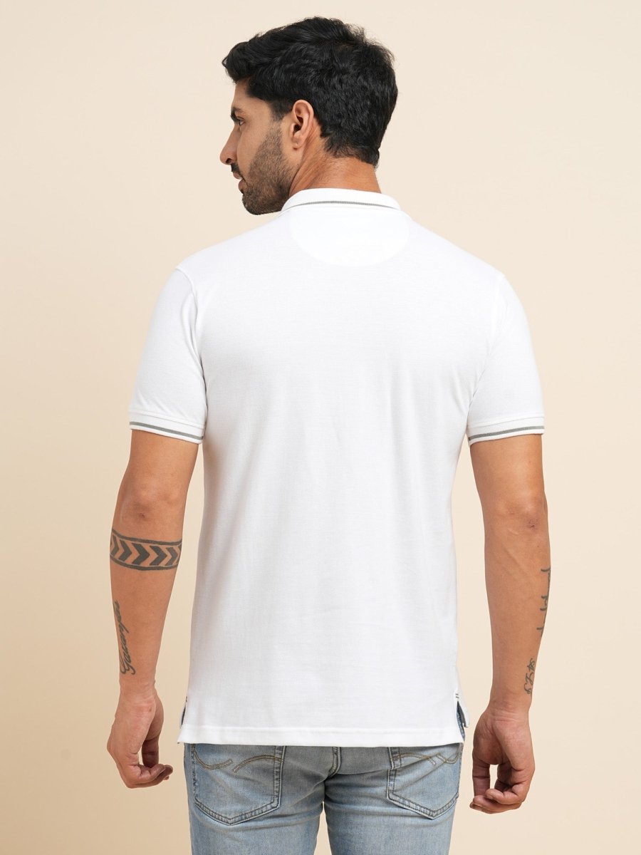 Zipper Polo T-shirt - Swift