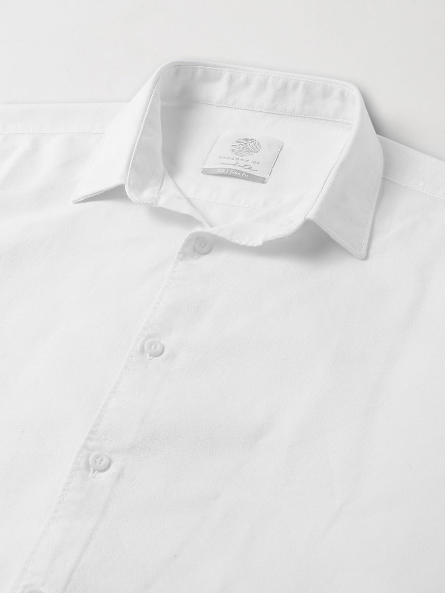 Essential Oxford White Shirt -  Breeze