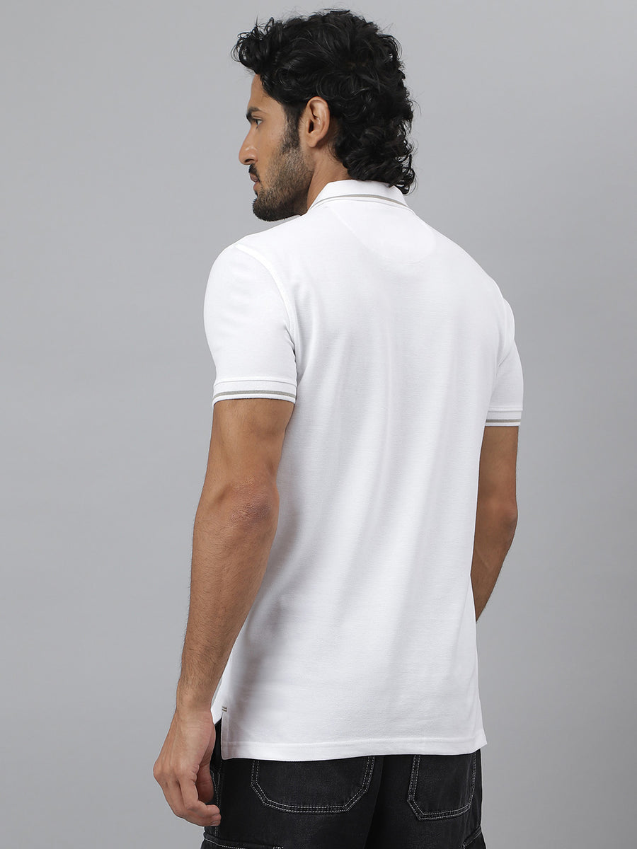 Zipper Polo T-shirt - Swift