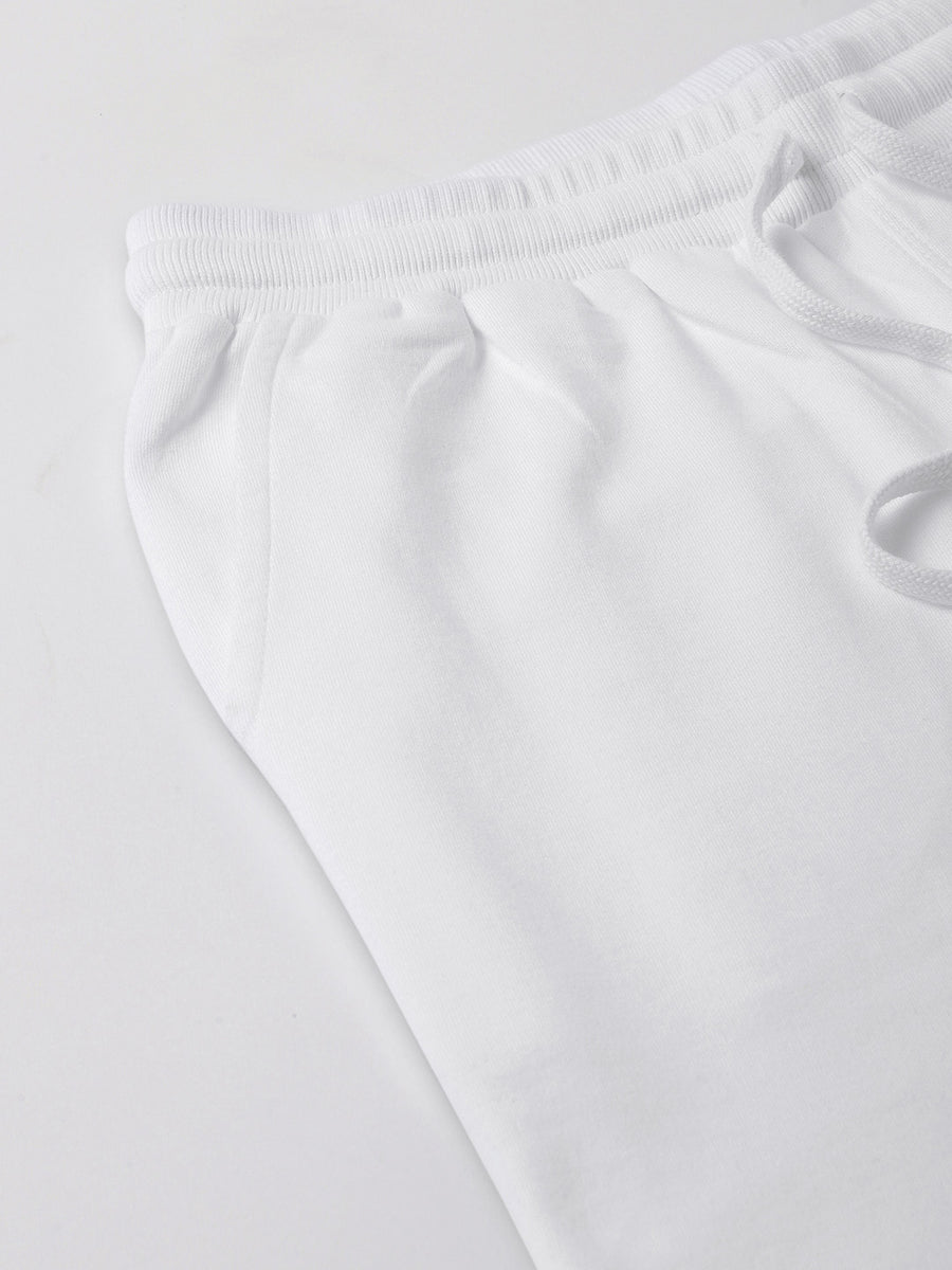 Essential 100% Cotton White Shorts - Edge