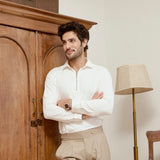 Zip Log 100% Cotton Shirt
