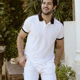 Runway Contrast Knitted T-shirt