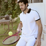 Runway Contrast Knitted T-shirt
