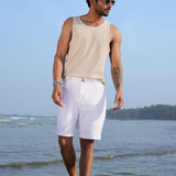 Verve Knitted Denim Shorts