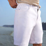 Verve Knitted Denim Shorts