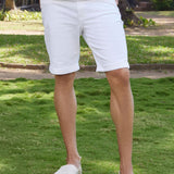 Verve Knitted Denim Shorts