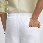 Lounge Linen White Pants or Trouser