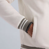 Suede Bomber Jacket - Maple