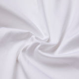 Contrast-Piping Cotton Satin Stretch White Party Shirt - Midnite