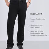 Obsidian Straight Fit Jeans