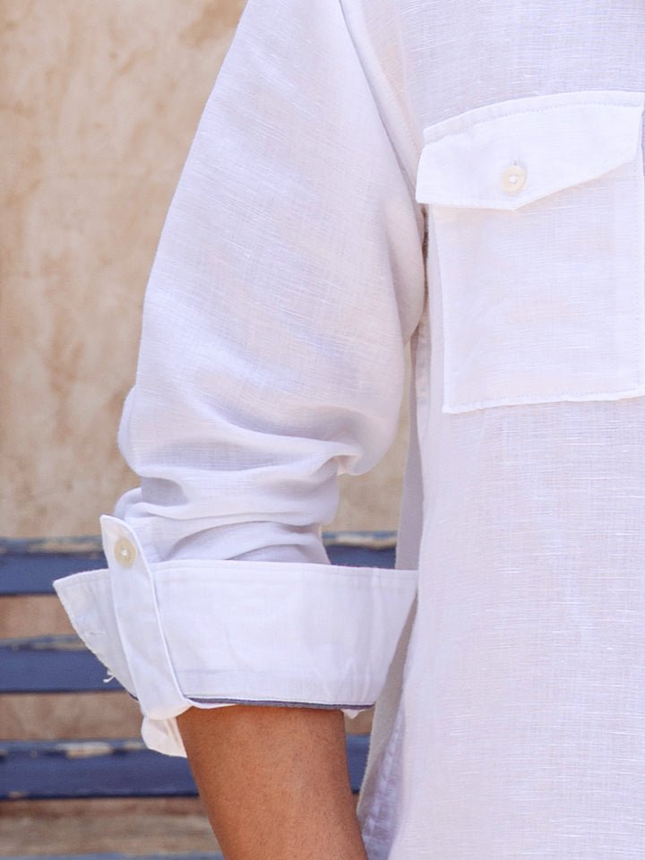 Outdoor Linen Shirt - Cliffside