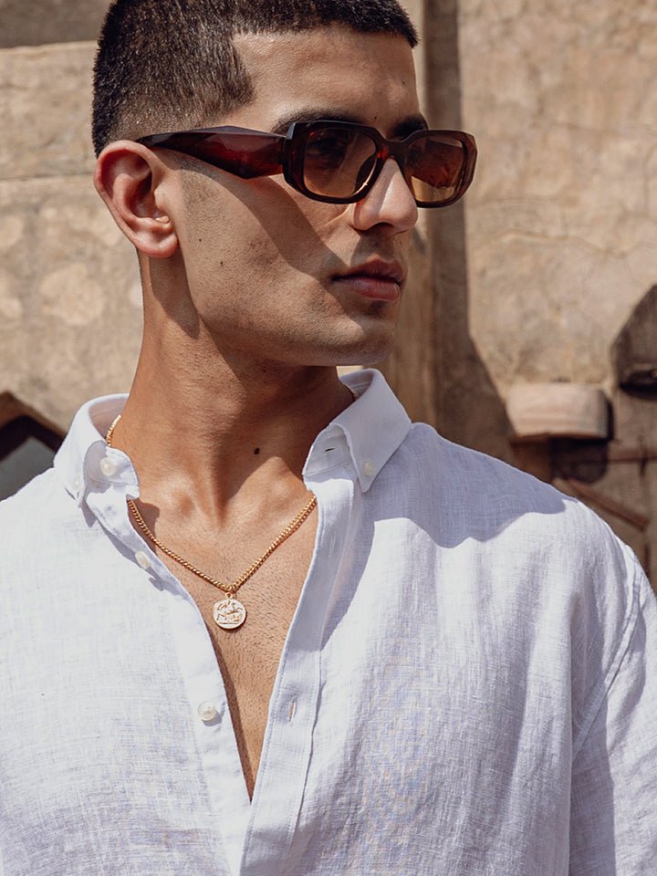 100% Linen Button-down Shirt  - Hampstead