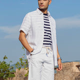 Nautical Deck Shorts - Harbour