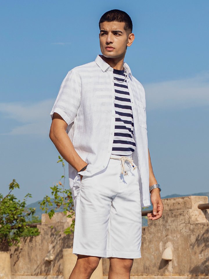 Nautical Deck Shorts - Harbour
