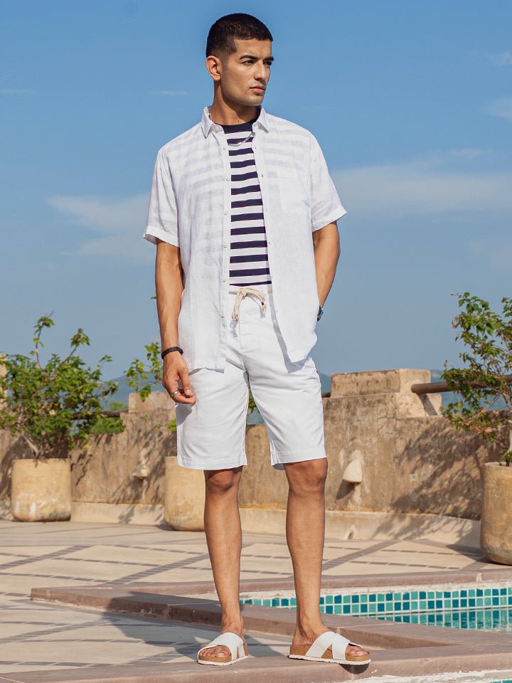 Nautical Deck Shorts - Harbour