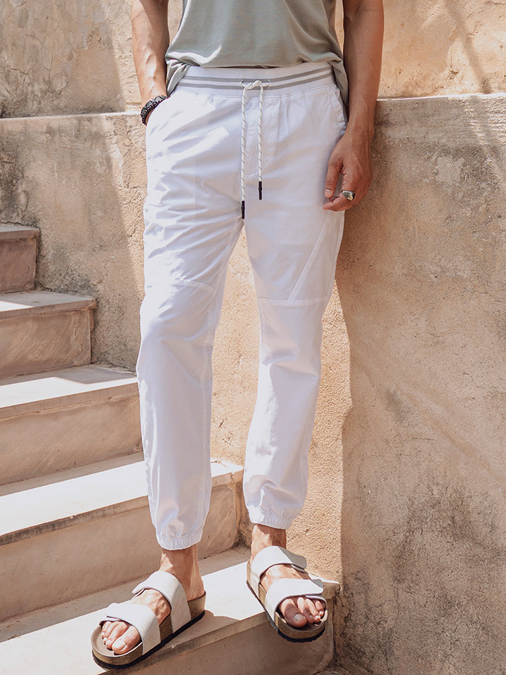 Elasticated Drawstring Joggers - Voyager
