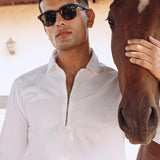 Pop Over Zipper Shirt - Zip Log