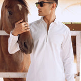 Pop Over Zipper Shirt - Zip Log