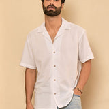 Pumice Half-sleeve Dobby Shirt